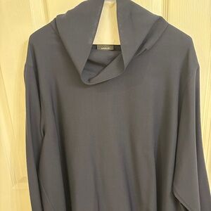 Akris blouse cowell neck